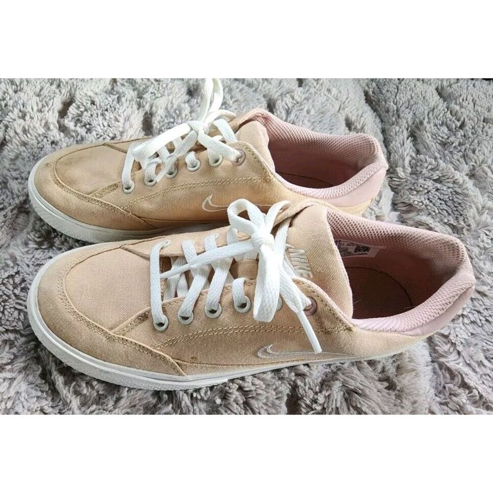 Nike Women's GTS 97 Sesame Classic Shoes Tan Pink DX3735-200 Sz7.5 EUC